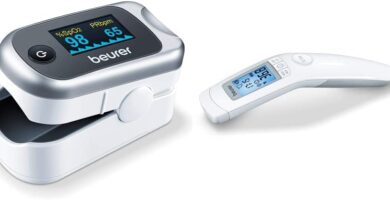 Beurer FT 90 Termómetro clínico, digital por infrarrojos sin contacto + Pulsioxímetro pulsioximetrodedo.com