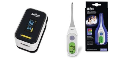 Braun Oxímetro de pulso 1 + termomentro pulsioximetrodedo.com