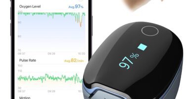 Oxímetro de Pulso, Oxygen Monitor Bluetooth Viatom pulsioximetrodedo.com