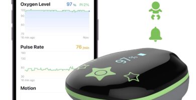 Pulsioxímetro Pediátrico, Monitor de Salud Portátil KidsO2 Ring pulsioximetrodedo.com