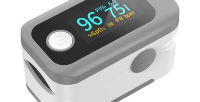 Pulsioximetro de dedo profesional Wawech oximetro de pulso digital para monitor de nivel de oxígeno en sangre para adultos y niños pulsioximetrodedo.com